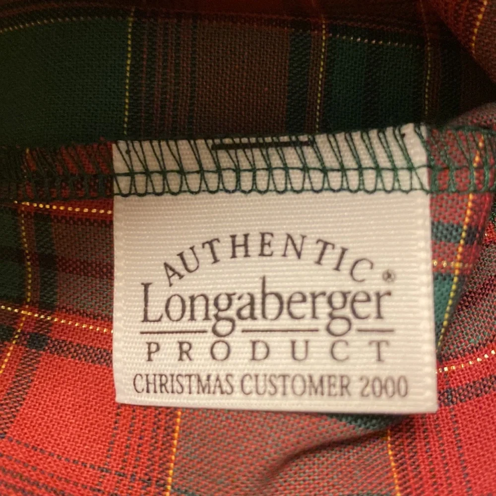Longaberger new red